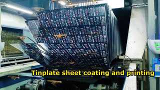 Folhas de lata para embalagem de chá premium