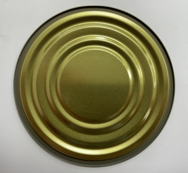 Diâmetro da resistência de corrosão SPTE de Bean Can Tinplate Lid Cover dos peixes da carne TFS 99mm