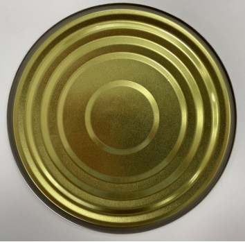 ID153mm 603tampa de folha de flandres lata de metal com tampa para tubo de papel folha de flandres SPTE TFS
