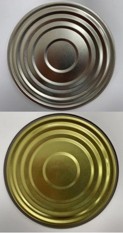 A anti tampa do alcaloide SPTE TFS Tin Can Lids Tinplate Food cobre a tampa de 200# 300# 401#