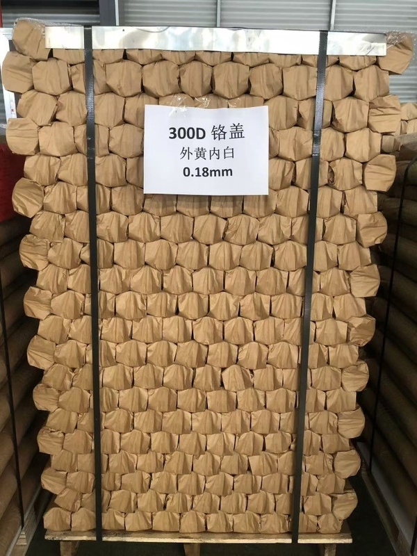 300D 73mm 0,18mm espessura lata de aço livre de estanho tampa para alimentos saúde lata de fundo
