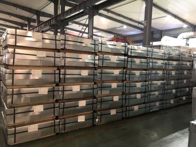 Folhas/bobinas de chapa de alumínio de qualidade alimentar para embalagens de produtos lácteos enlatados SPTE TFS