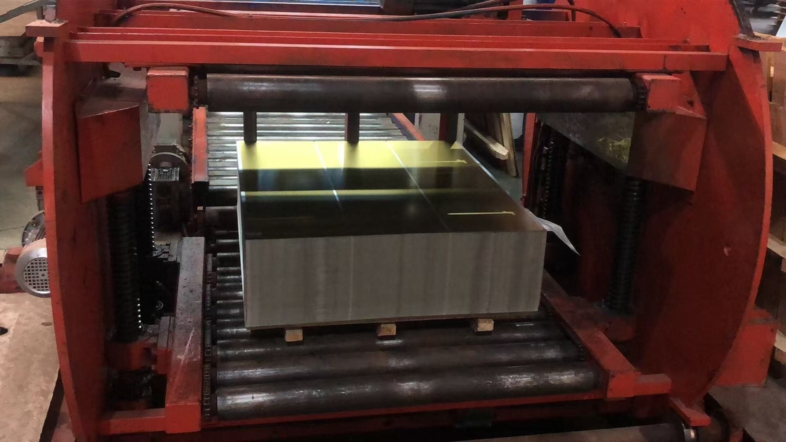 Fabricação de placas de estanho / bobinas eletrolíticas para latas de estanho com revestimento de ouro e ouro