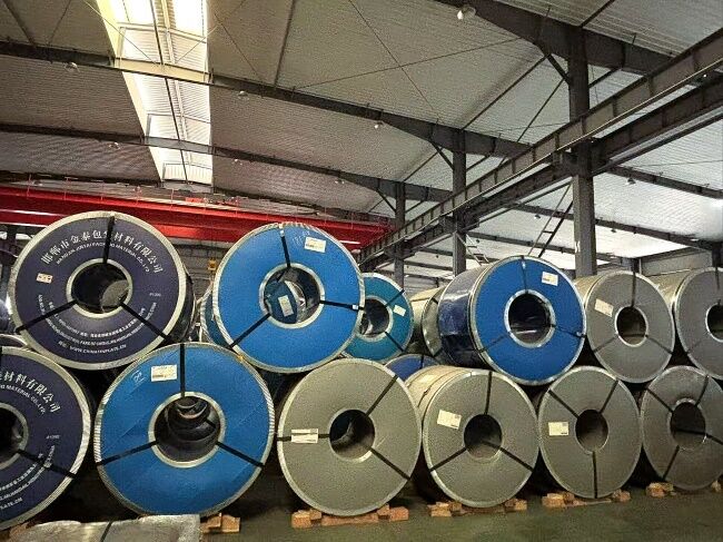 Folhas e bobinas de folha de flandres eletrolítica impressa de qualidade alimentar (SPTE/TFS) para embalagens de latas premium