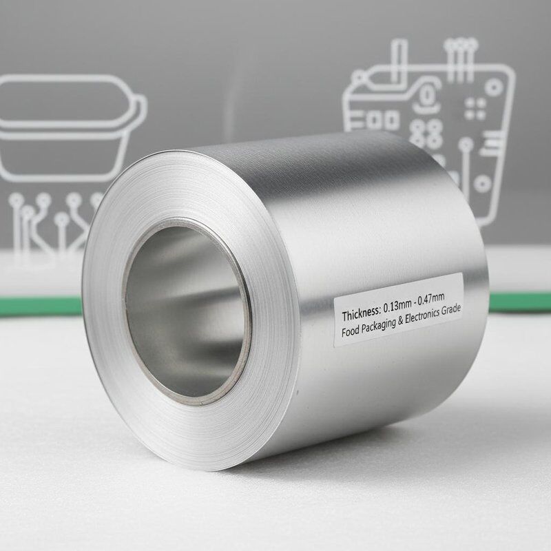 Bobina de Aço Estanhada Revestida de Estanho Espessura Bobina de Aço 0,13mm 0,47mm Adequada para Embalagens de Alimentos e Componentes Eletrônicos