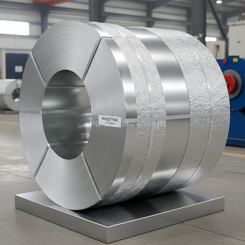 Bobina de Folha de Flandres Fosca Peso da Bobina de 3 a 10 Toneladas com Acabamentos de Superfície Bright Stone e Prata para Embalagens Industriais