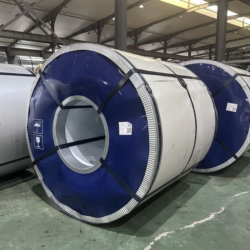 Bobina de folha de flandres T5 de 0,22 mm para latas de alimentos - revestimento de alta rigidez 2,8 / 2,8 g / m²