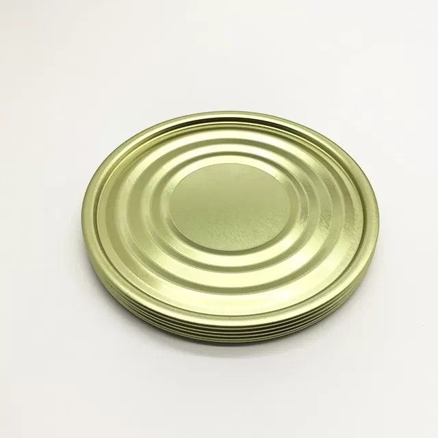 Folha de Flandres normal de Tin Lids do alimento do armazenamento da tampa 307# da extremidade do folha de Flandres da resistência de oxidação
